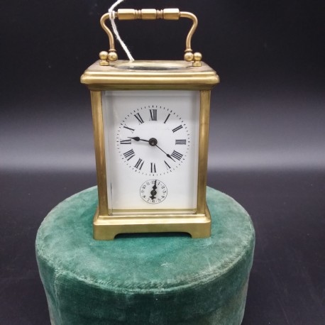 Reloj despertador francés. Circa 1890.